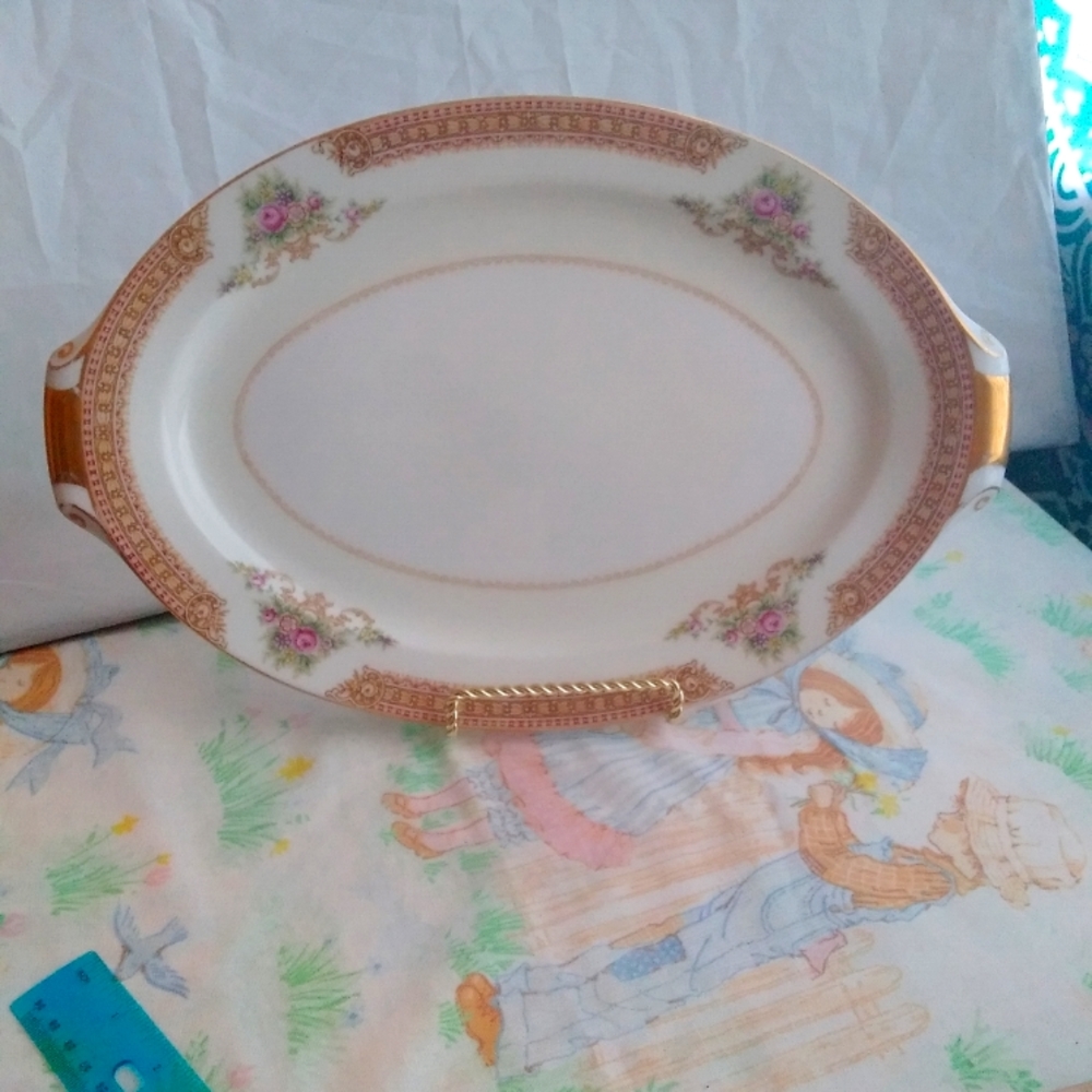 🌙Occupied Japan Narumi China Catalina Serving Plate